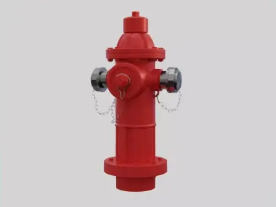 Fire Hydrant 13 - Safety and Emergency Equipment 3D model