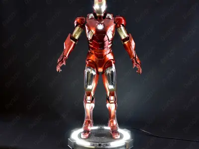 IRON MAN MRK7 V2 ANIMATRONIQUE 62cm  3D print model