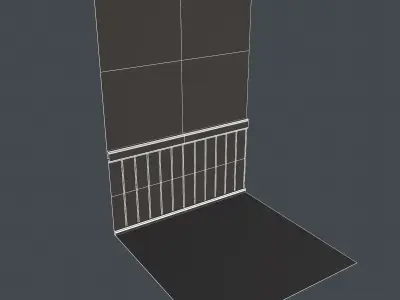 Scandinavian Interior Elements PBR 3D model