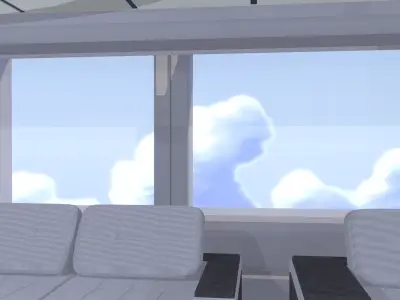 PRIOR Hospital Bedroom 3D model