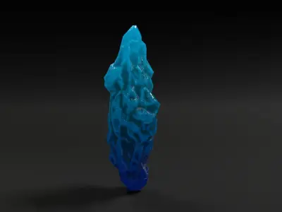 Crystal Rocks  game ready Low-poly 3D model