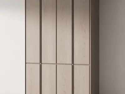 260 cabinet furniture 10 modular wardrobe cupboard 06 3D model