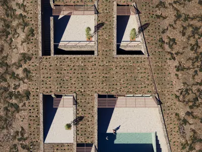 Ncaved House MOLD Architects 3D model