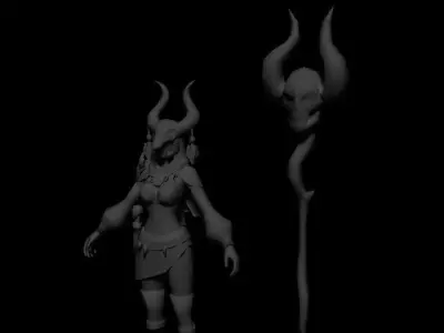 anon proarcdeva rage 3d model Low-poly 3D model