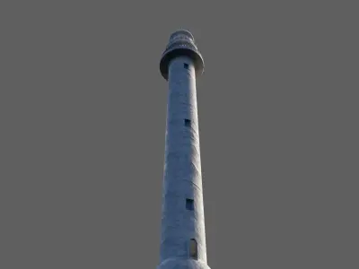 Light House Low-poly 3D model