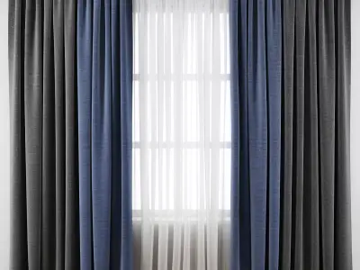 Curtain 121 3D model