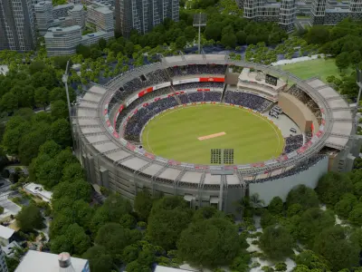 3D Wankhede Cricket Stadium 3D model