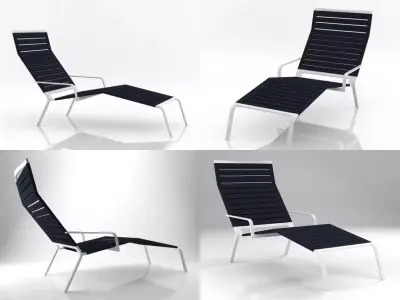 Rest Lounger 3D model