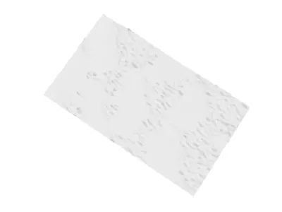 Partly Snowy Mars Surface 3D model