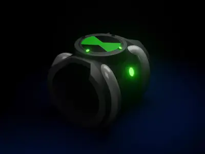 Omnitrix animation  3D model