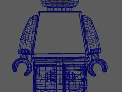 Mace Windu Minifig 3D model