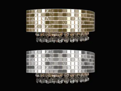 74362x Bezazz Lightstar Sconce 3D model