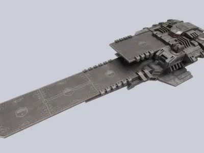 Spaceship collection 3D Model Pack