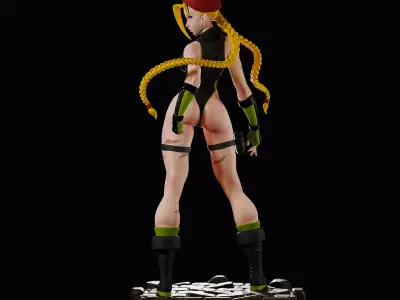cammy street fighter  3D print model
