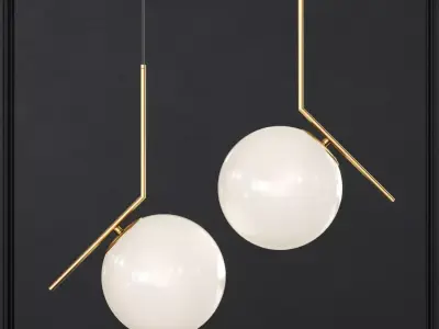 Lampatron STEM Pendant light Large 3D model