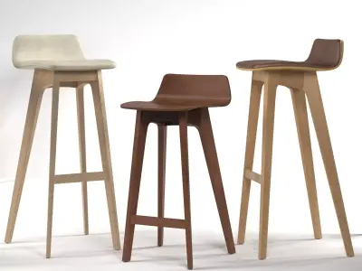 Morph Barstool 3D model