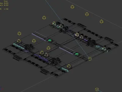 Machinery - Highway - Road 02 3D model