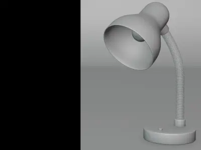 Children desk lamp 3D model