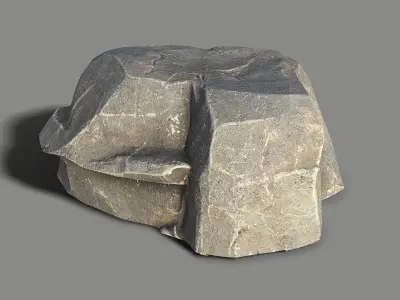 Mountain Rock 05 Low-poly 3D model