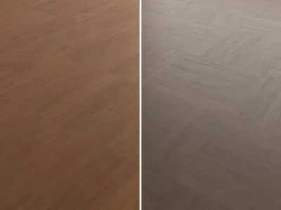 Walnut Wood Flooring and Parquet Set 01 Texture