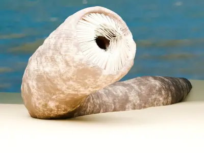 Dune Sandworm 3D model