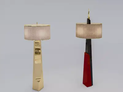 Liberte-Freedom Floor Lamp 3D model