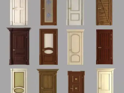 Classic Doors Collection 3D model