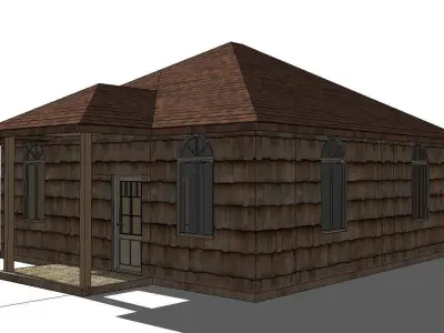 Creative Design-Holiday Cabin-092 3D model