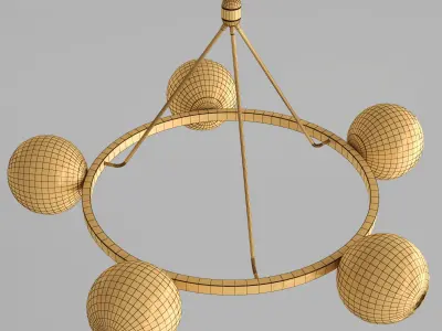 Hayes Chandelier 3D model