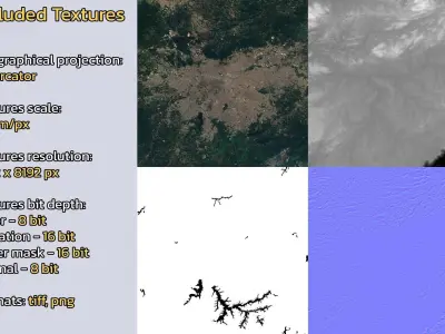 Sao Paulo Brazil City Landscape 3D Model 3D model