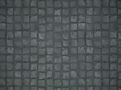 Stone Floor 04 PBR Tile Texture