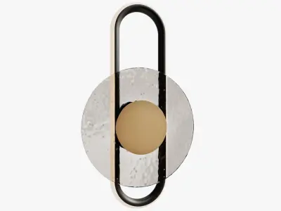 Wall lamp sconce Drip 3D model