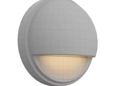 Eyelid Exterior Step Light 3D model