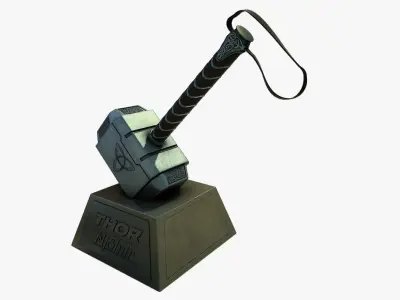Thor Hammer Mjolnir 3D model
