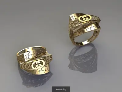 TORTURIAL RING 3D Model Pack