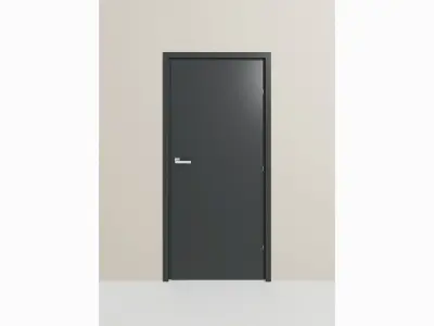 Interior Door 05 3D model