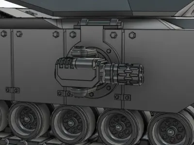 Super Abrams  3D print model