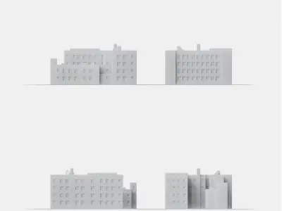 3D Print miniature building RB-US-NY-064 3D print model