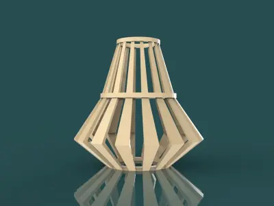 Artistic Lampshade 5 3D print model