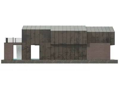 Modern Duplex Villa vol01 3D model