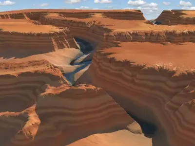 Canyon 004 3D model