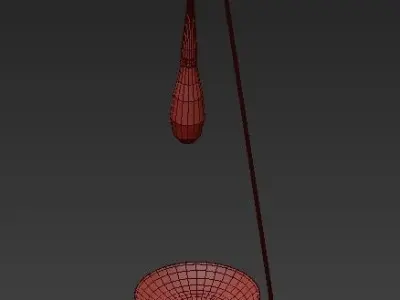 TEARDROP 4 table lamp 3D model