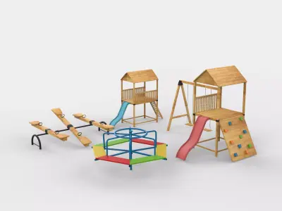 Playground pack 01  3D model