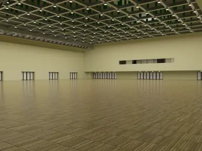 Sala Gold MICO Milan 3D model