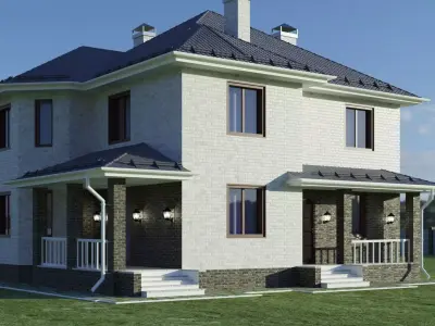 3d model of a cottage 3D model