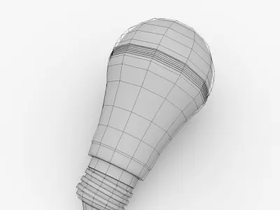 LED Bulb 3D model