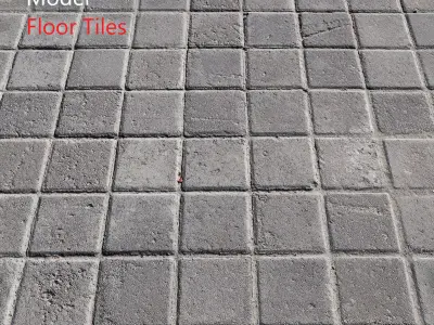 Ultra realistic Tiles Floor Scan 3D model
