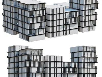 RESIDENTIAL BUILDING NO45 A 3D model