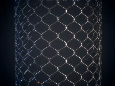 Chain Fence - Vol 03 - SBsar - Maps Texture
