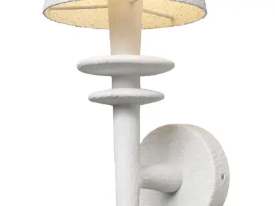 Palecek wall sconce Etta 3D model